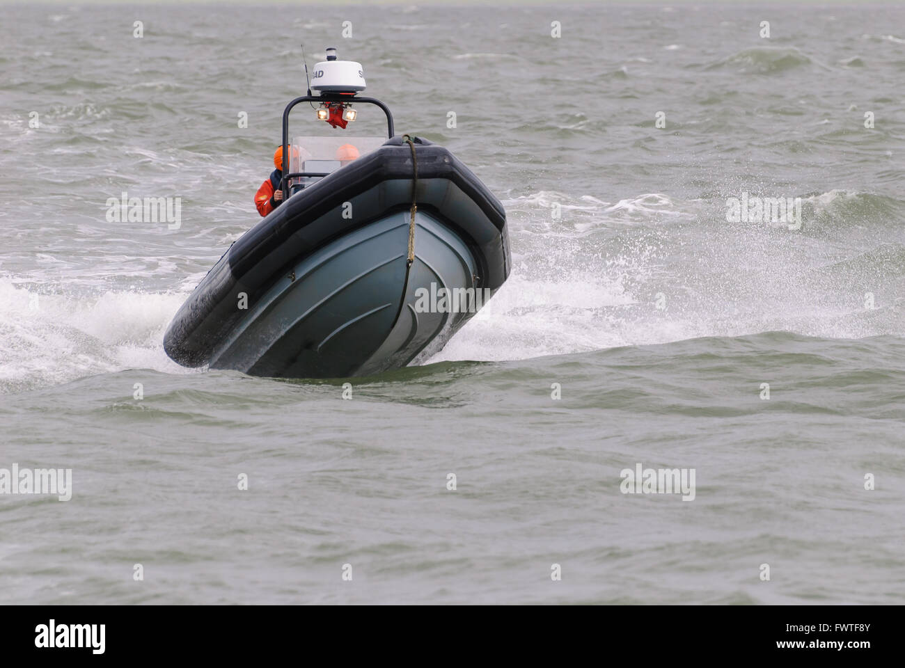 Isola di Man la protezione della pesca nervatura al Maryport Trawler gara 2011, Maryport, Cumbria Foto Stock