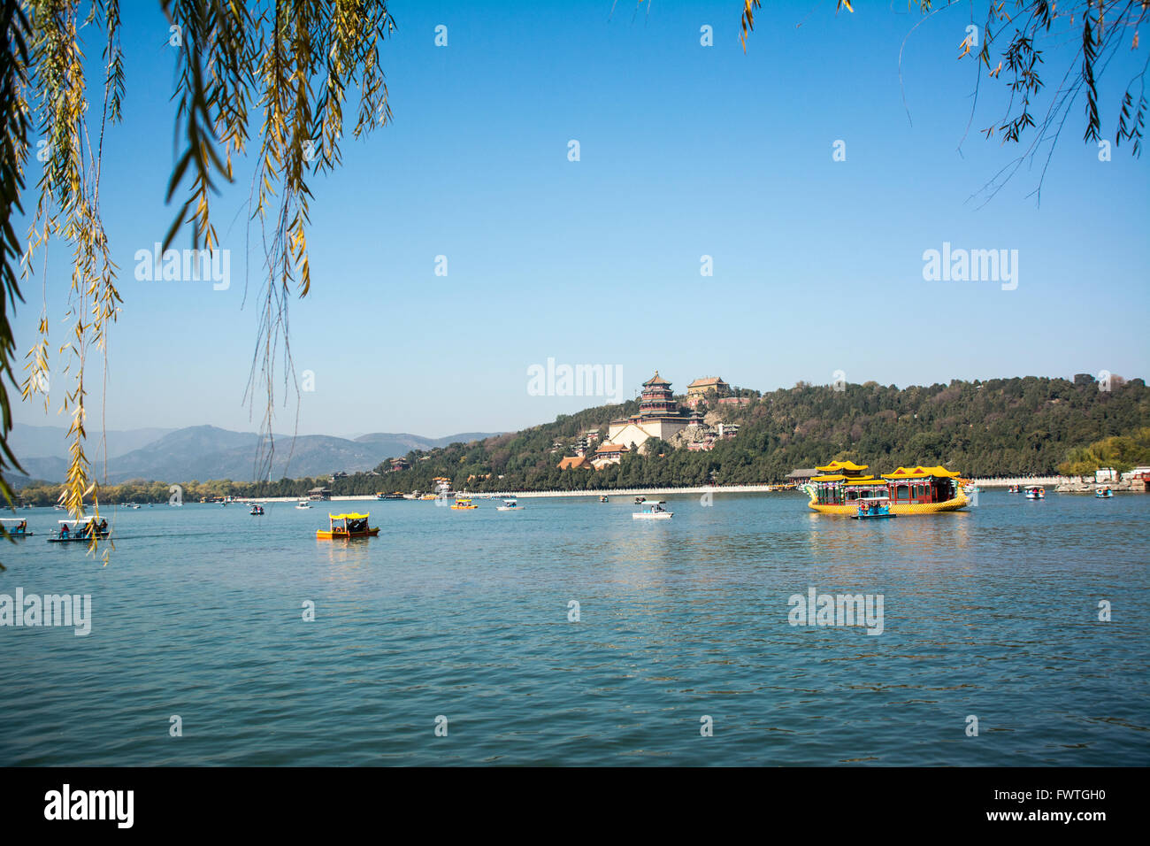 Il palazzo d'Estate a Pechino, Cina Foto Stock