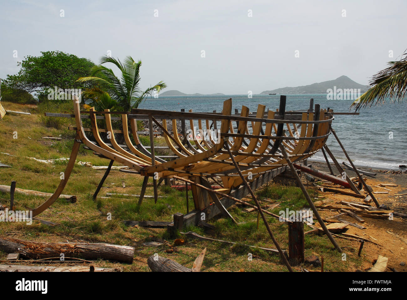 Caraibi, isole Windward, Carriacou Foto Stock