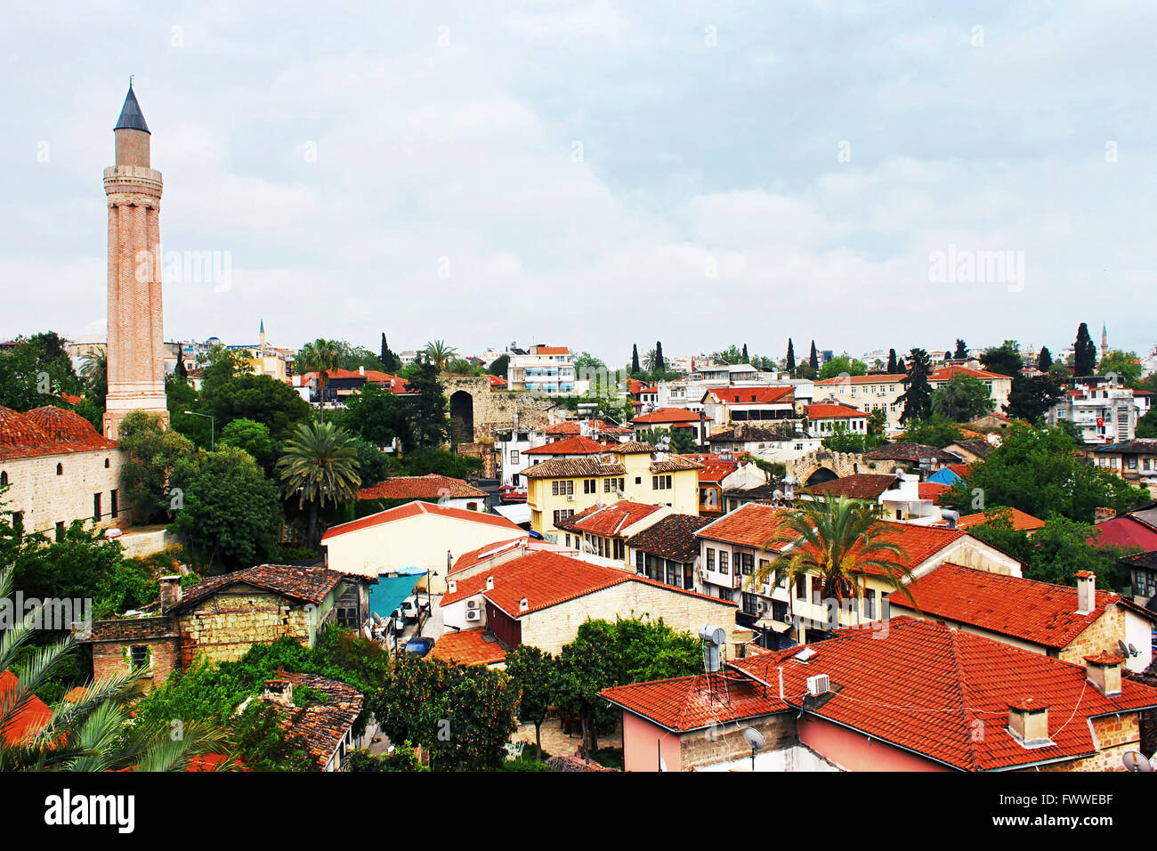 Vecchia Antalya. Turchia Foto Stock