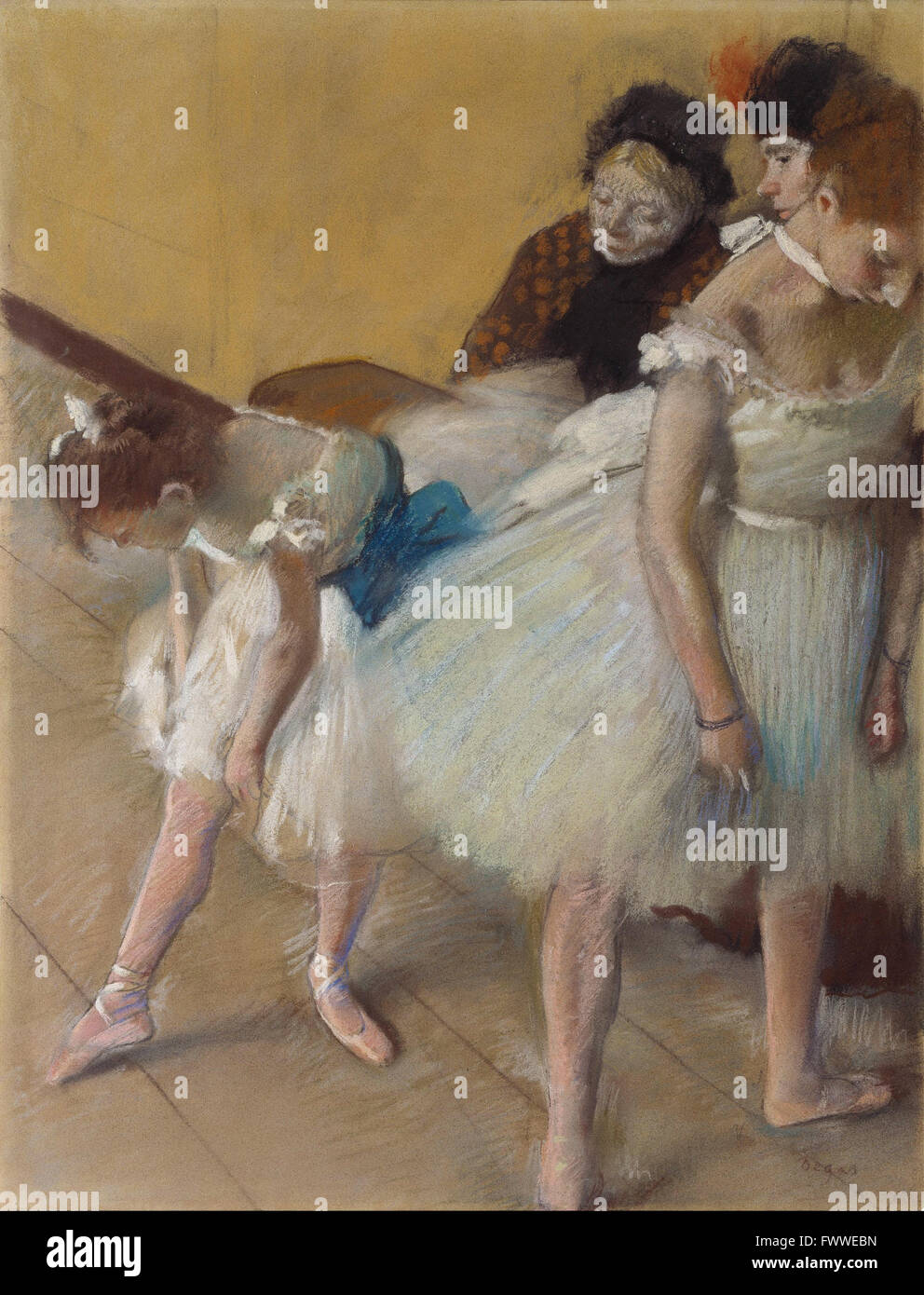 Edgar Degas - Examen de Danse (danza esame) - Denver Art Museum Foto Stock