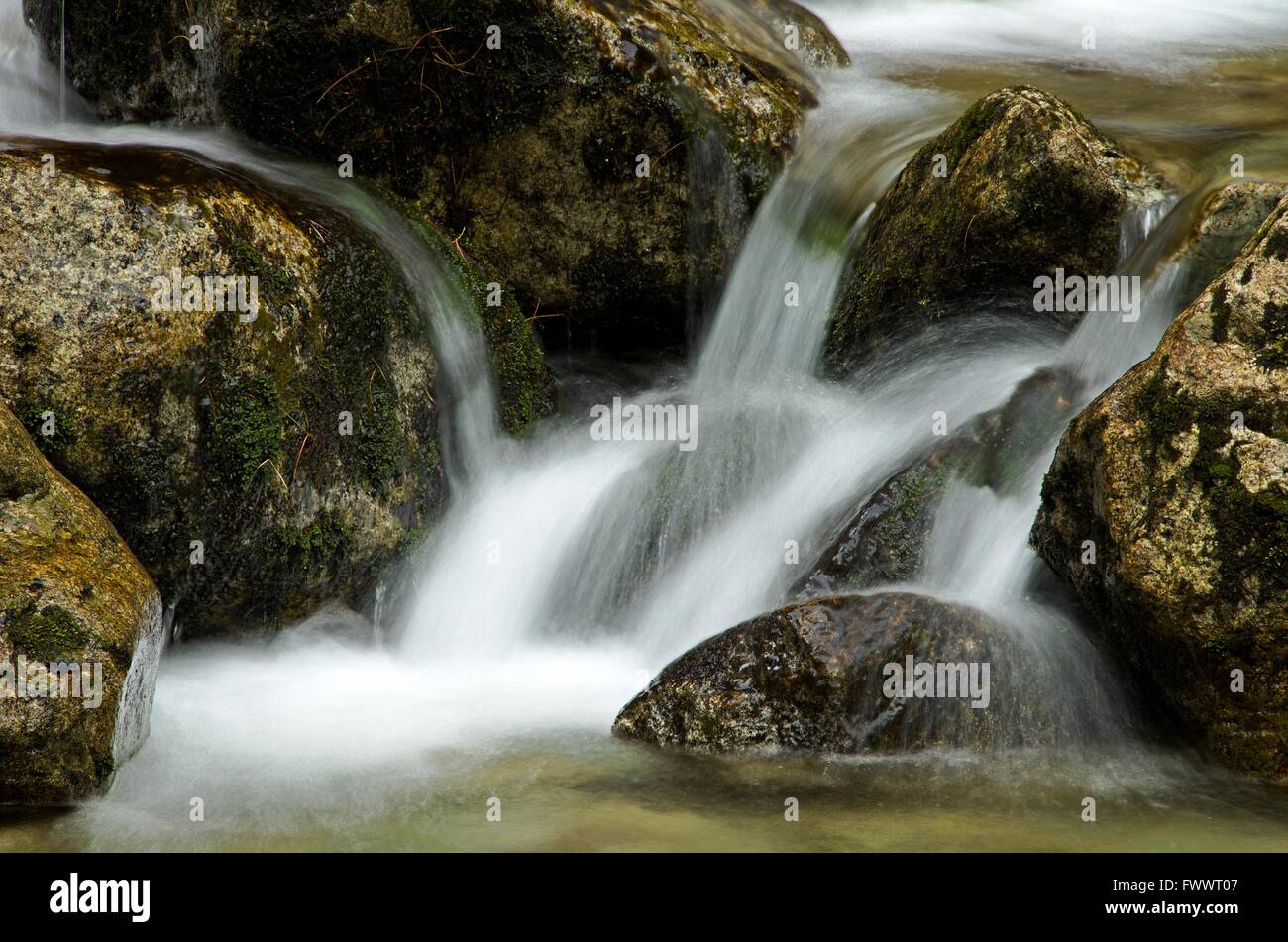 Cascata dettaglio / Slovacchia Foto Stock