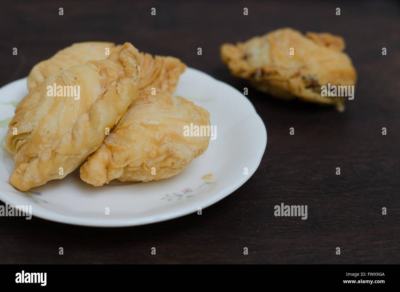 curry puff Foto Stock