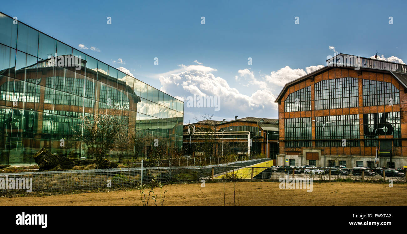 Centro di scienza e tecnologia in Dolni oblast, Vitkovice Foto Stock