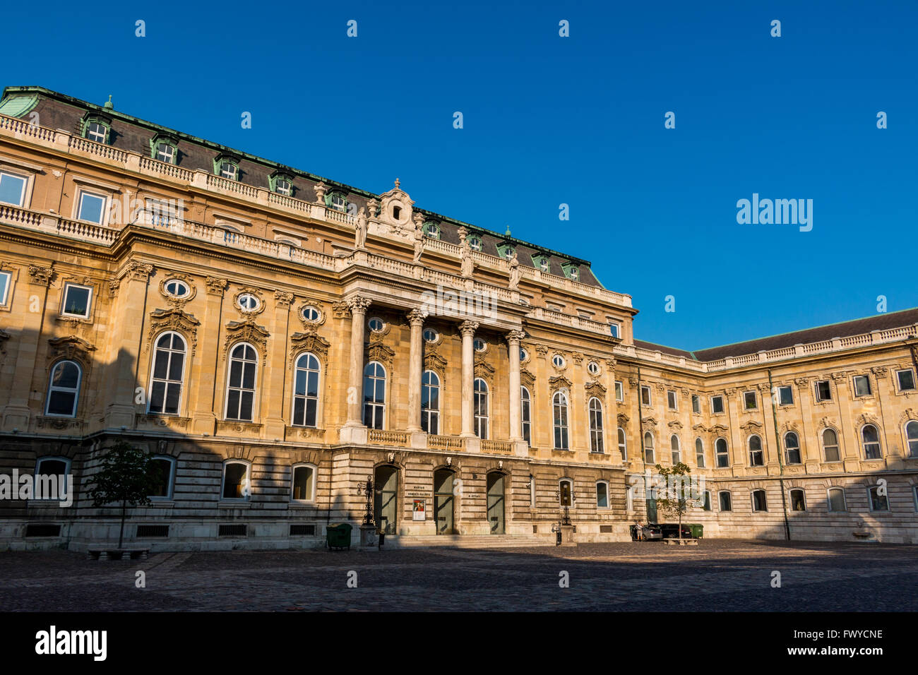 Castello reale da Budapest di Ungheria Foto Stock