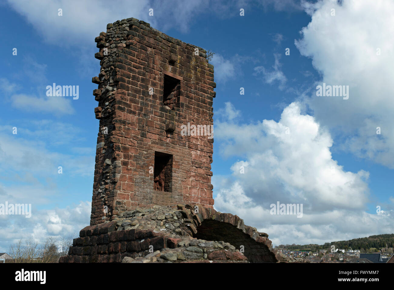 Castello di Penrith Foto Stock