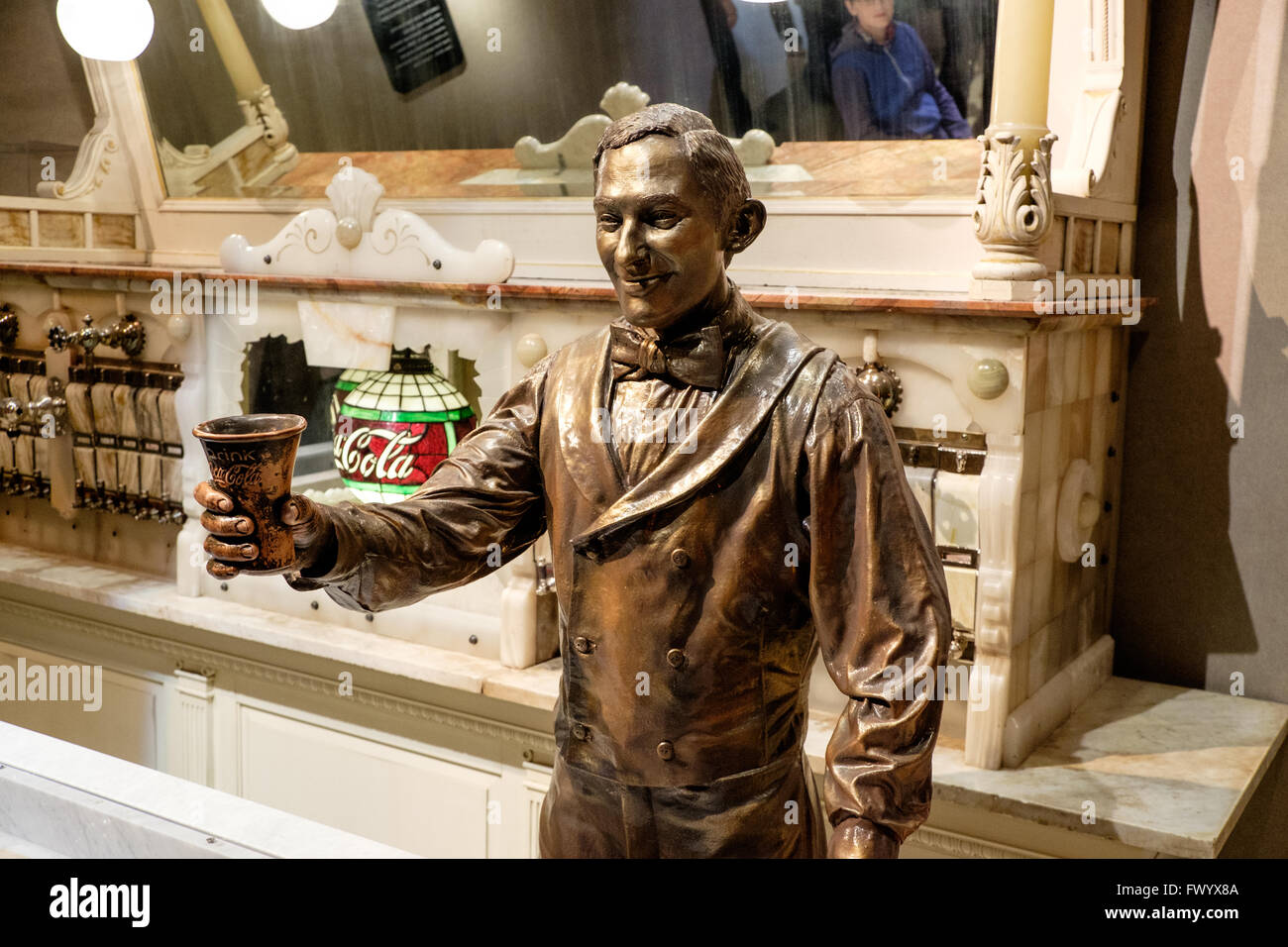 World of Coca-Cola, Pemberton luogo,Atlanta, Georgia, Stati Uniti d'America Foto Stock