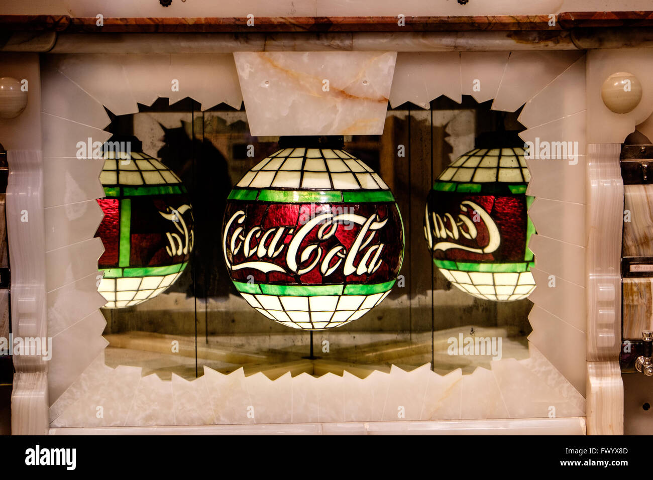 World of Coca-Cola, Pemberton luogo,Atlanta, Georgia, Stati Uniti d'America Foto Stock