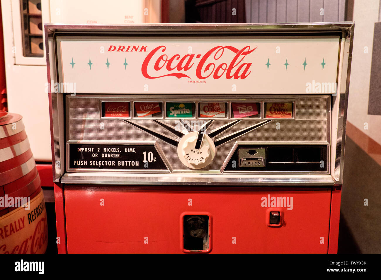 World of Coca-Cola, Pemberton luogo,Atlanta, Georgia, Stati Uniti d'America Foto Stock