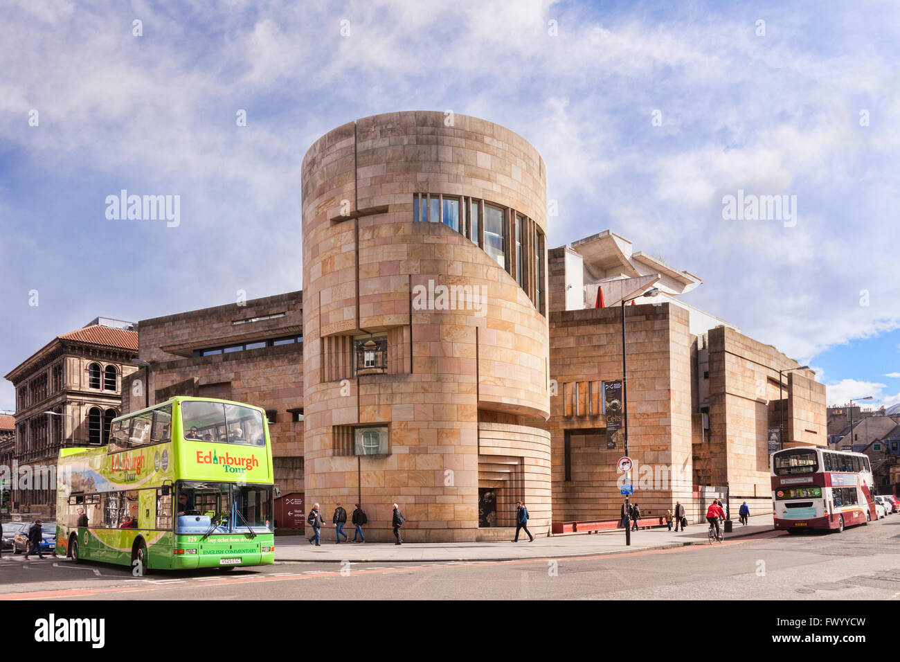 Museo Nazionale di Scozia, Edimburgo, Scozia, Regno Unito Foto Stock