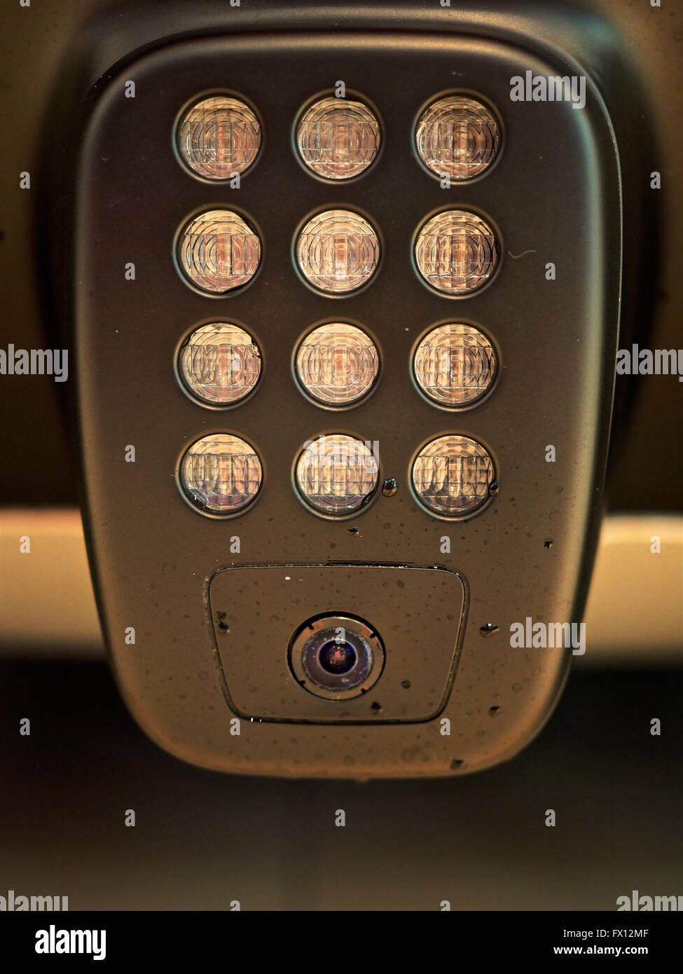 HD Auto IP68 1280pixels Notte viosn Retrovisore luce freno Terzo tetto Top Mount Retromarcia Telecamera inversa Angolo regolabile Compatibile con