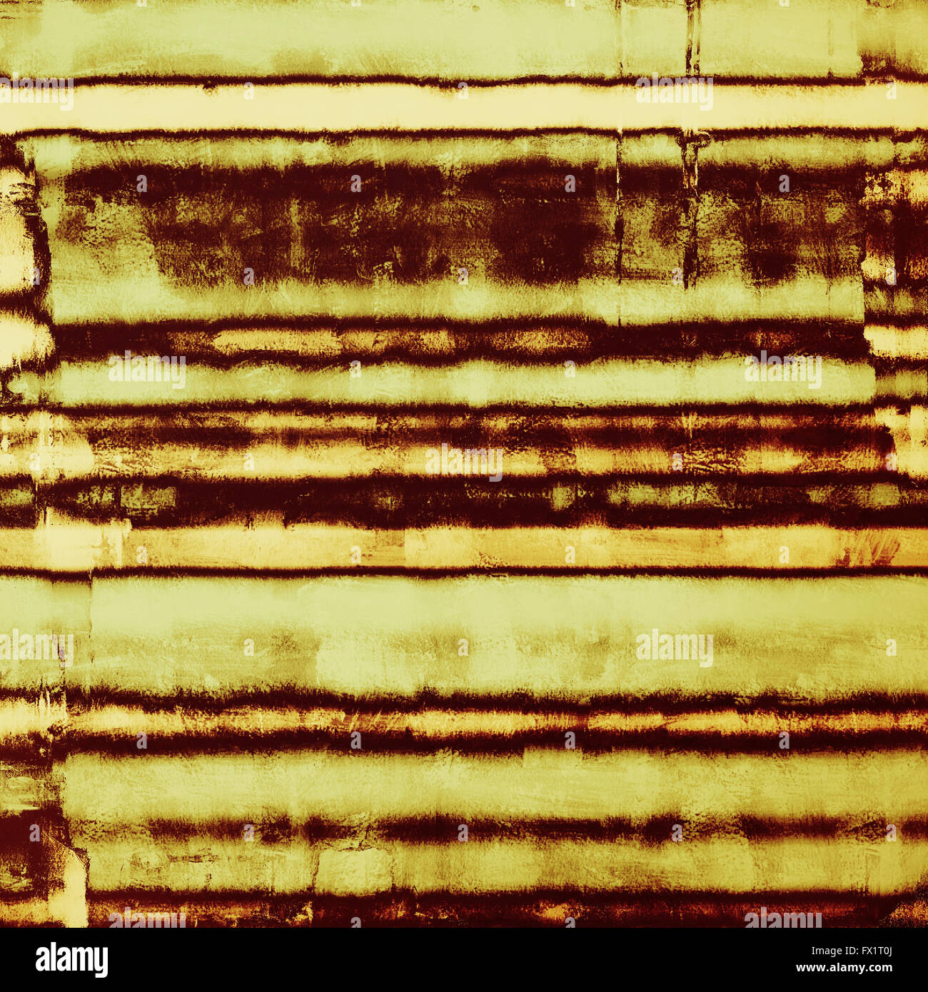 Invecchiamento texture grunge, old illustrazione. Con diverse configurazioni di colore: giallo (beige); Marrone; grigio Foto Stock