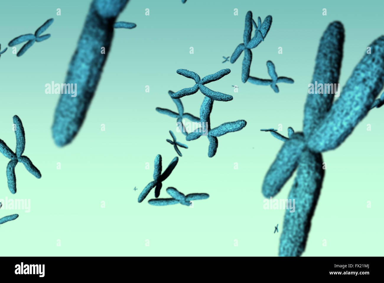 Immagine composita di immagine del DNA Foto Stock