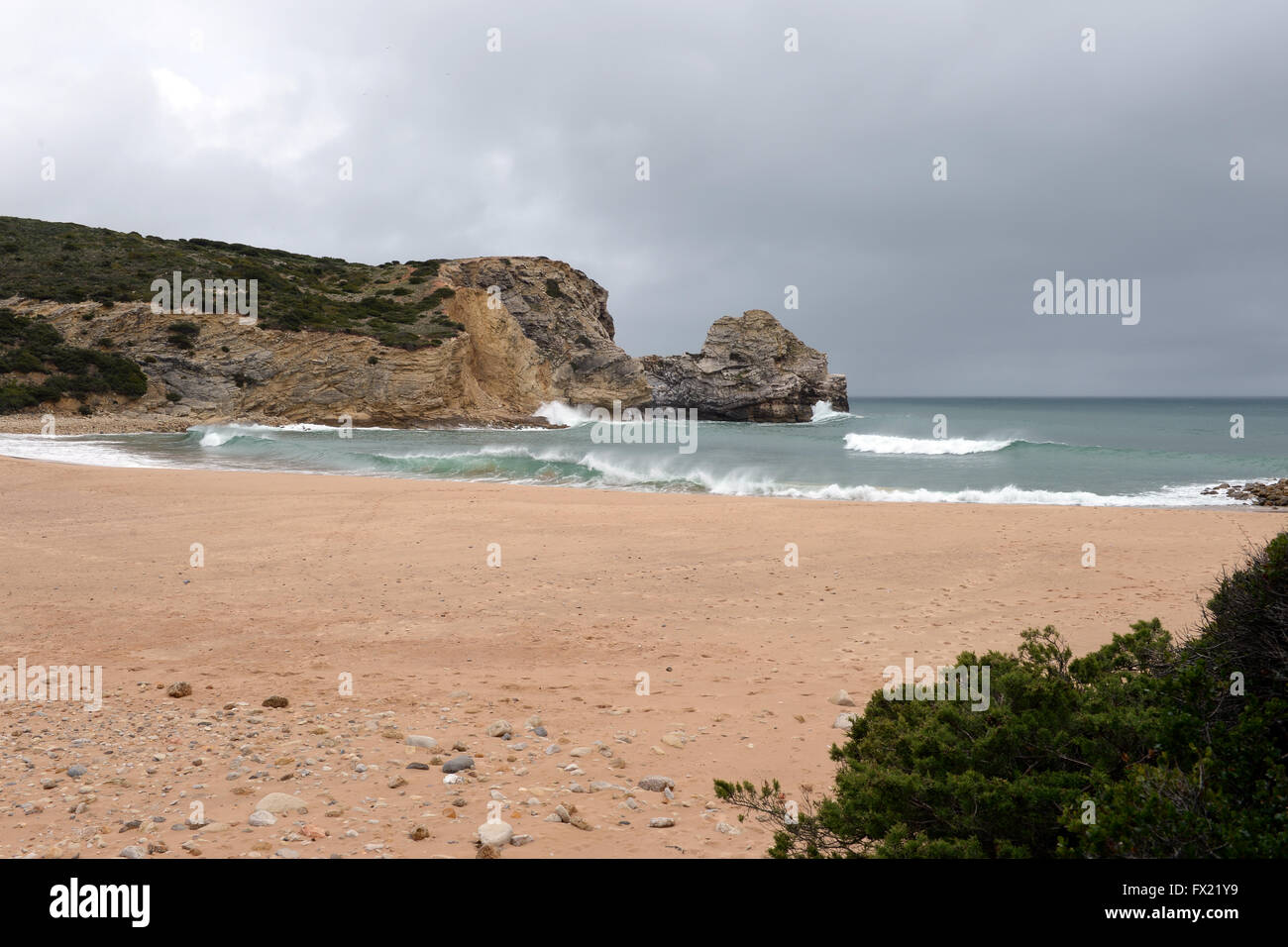 Spiagge e coste dell'Algarve, PORTOGALLO Foto Stock