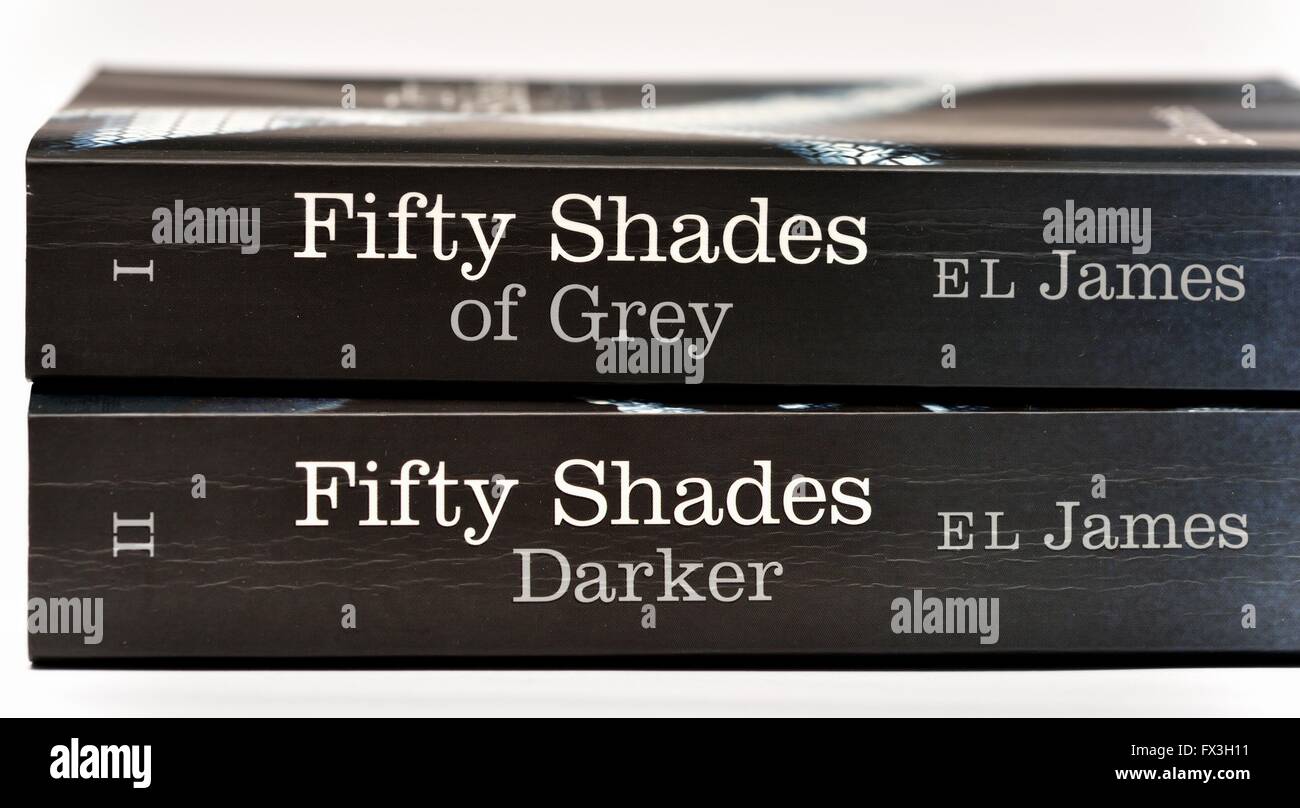 I migliori venditori cinquanta sfumature di grigio e una cinquantina di tonalità più scura Foto Stock