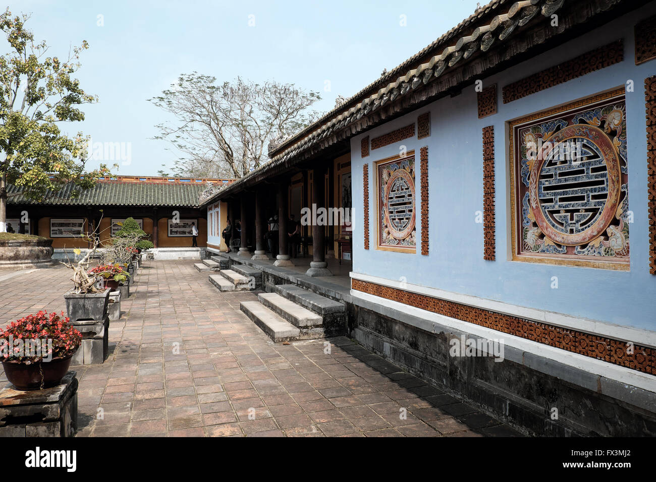 Cittadella, un patrimonio di cultura con Hoang Thanh (Città Imperiale),Tu Cam Thanh,Dai Noi, la tonalità, il Vietnam Vietnam travel Foto Stock