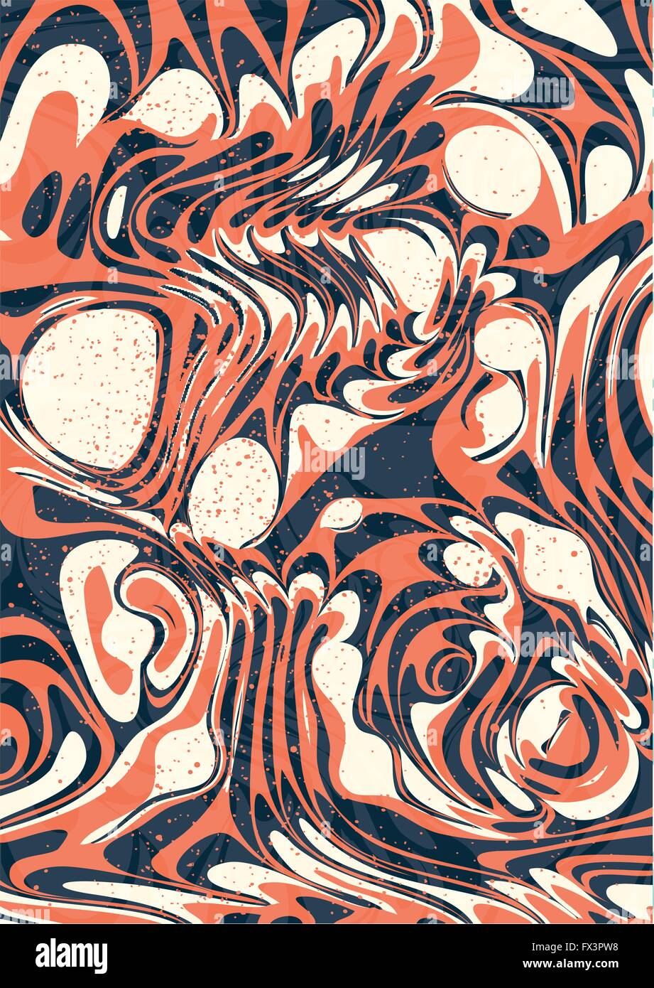 Marmo di vettore modello di carta. Marmo astratto modello di vernice. Illustrazione Vettoriale. Illustrazione Vettoriale