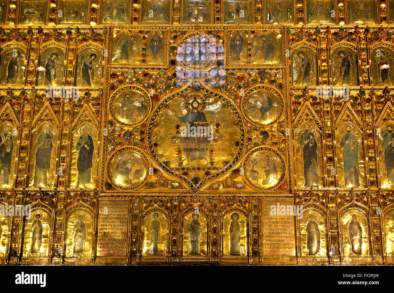'Dettaglio' dalla Pala d' Oro nella Basilica di San Marco (San Marco