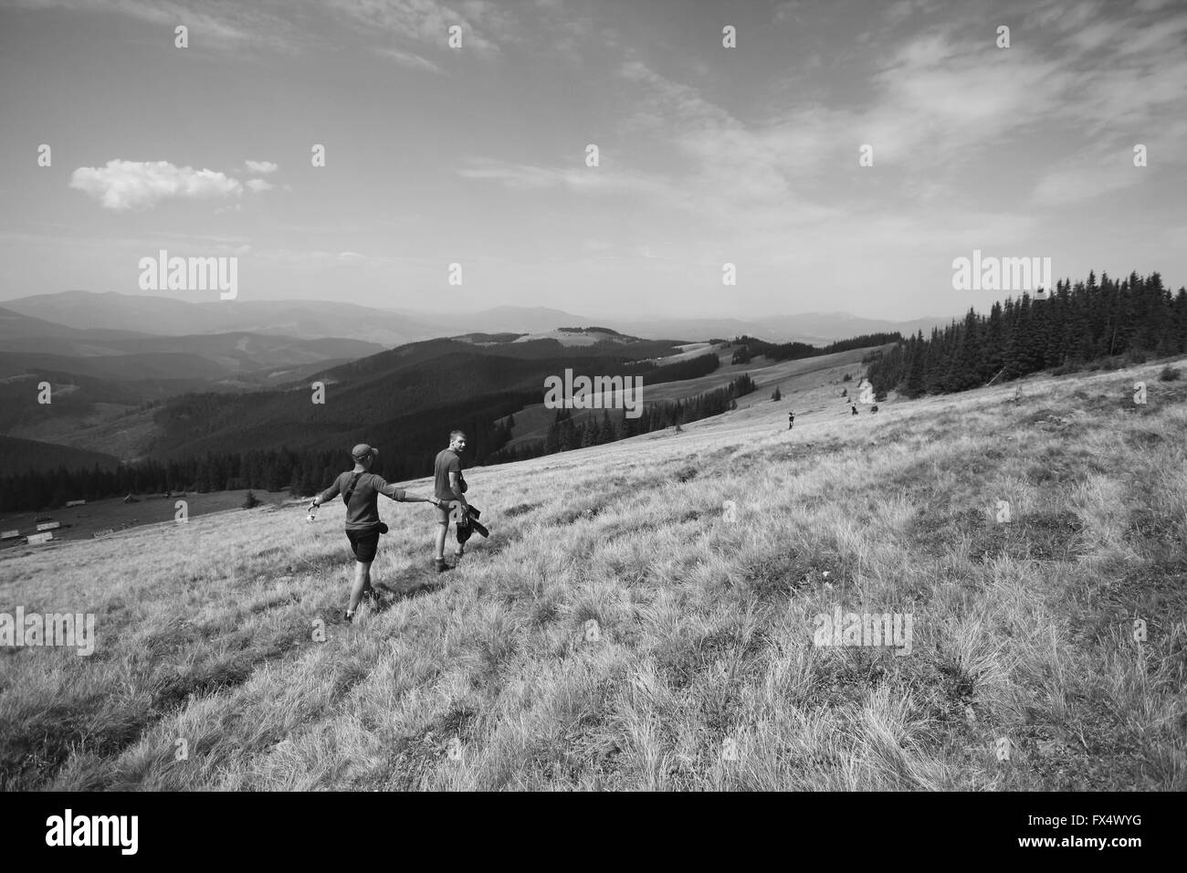 Aprile 11, 2016 - Carpazi, Ucraina - Carpazi (credito Immagine: © Nazar Gonchar via ZUMA filo) Foto Stock