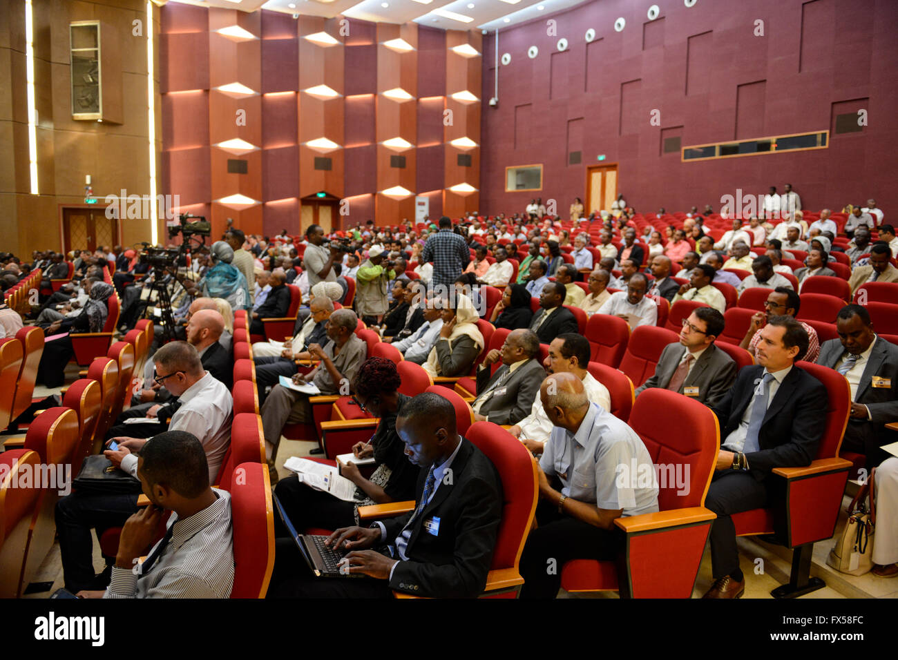 Conferenza di Gibuti IGAD Business Forum 2015 / DSCHIBUTI Konferenz IGAD Business Forum 2015 Foto Stock