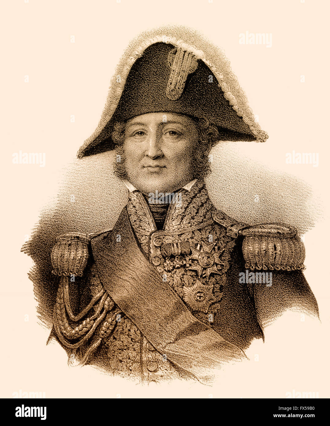 Louis Philippe I, 1773-1850, re dei Francesi Foto Stock