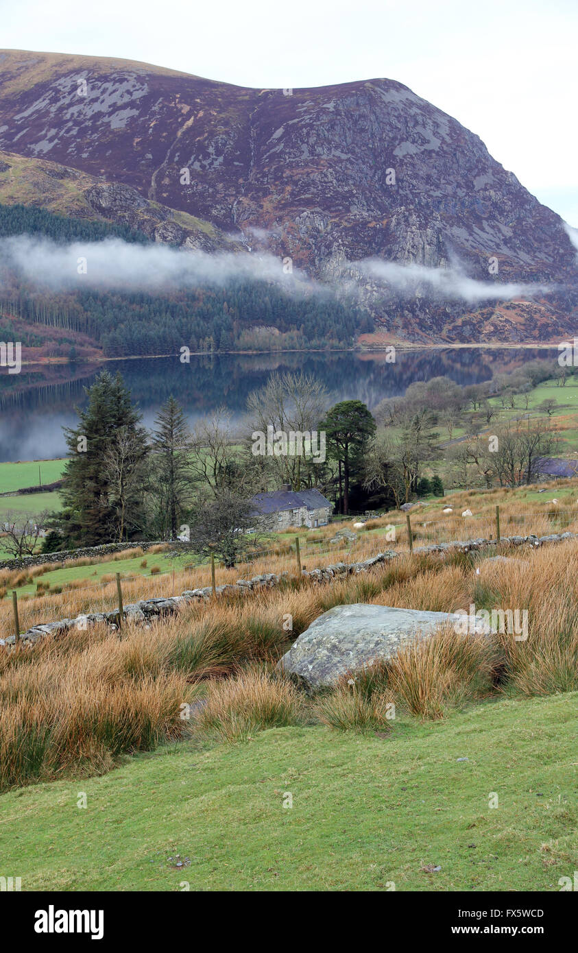Snowdon Ranger via, Snowdonia, Galles Foto Stock