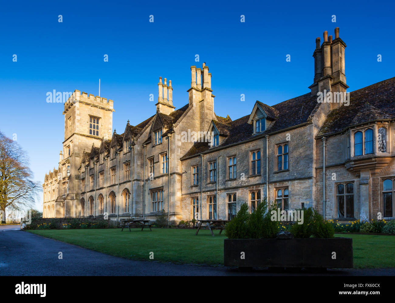 Royal Agricultural University, Cirencester Gloucestershire Foto Stock