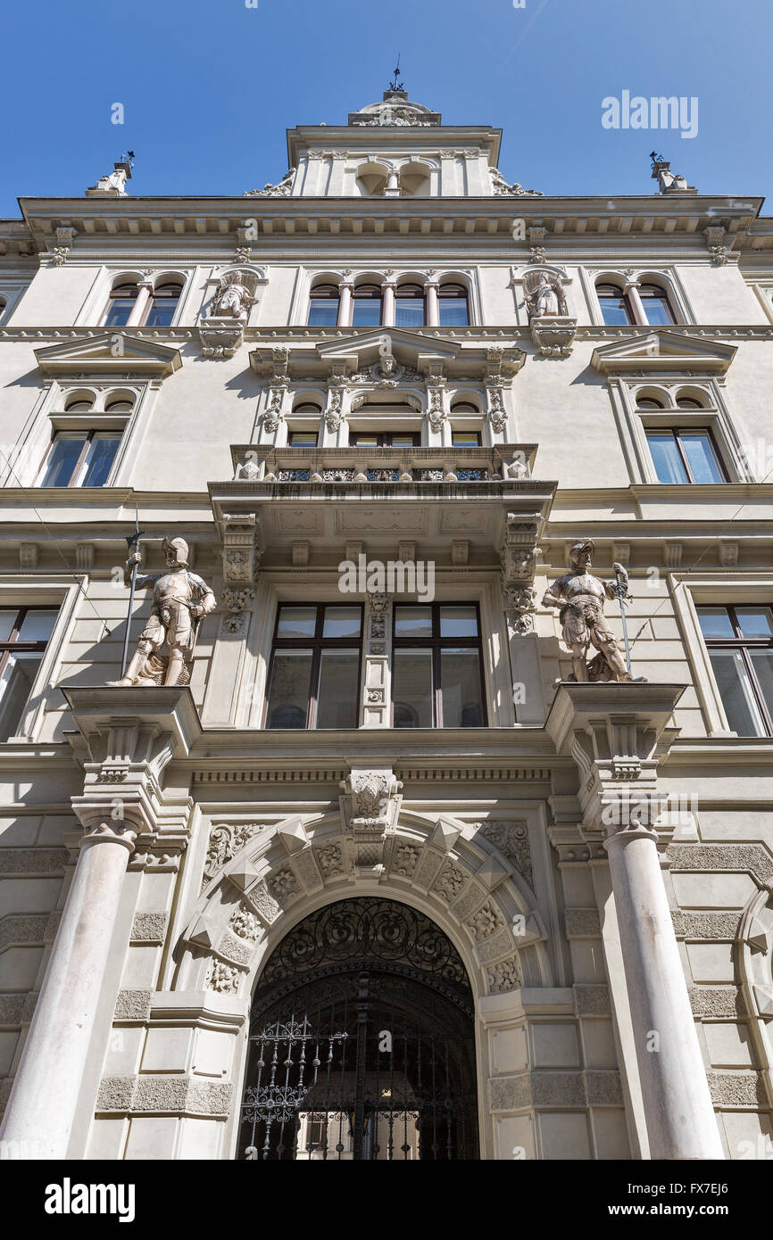 Architettura del centro di Graz, in Austria. Graz è la capitale dello stato federale della Stiria e la seconda più grande città in Aus Foto Stock