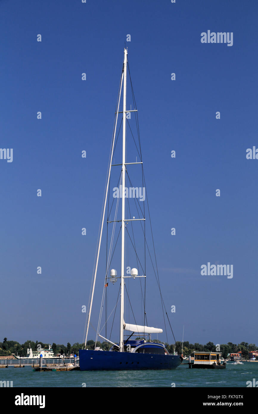 Sailing yacht Nativa costruita da Arzanà Navi Foto Stock