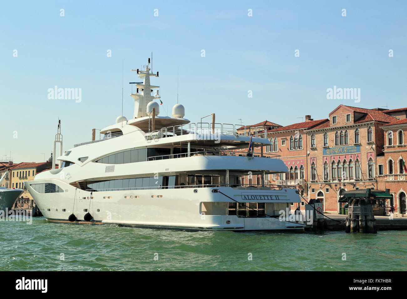 Yacht Alouette II, IMO 1008516 Foto Stock