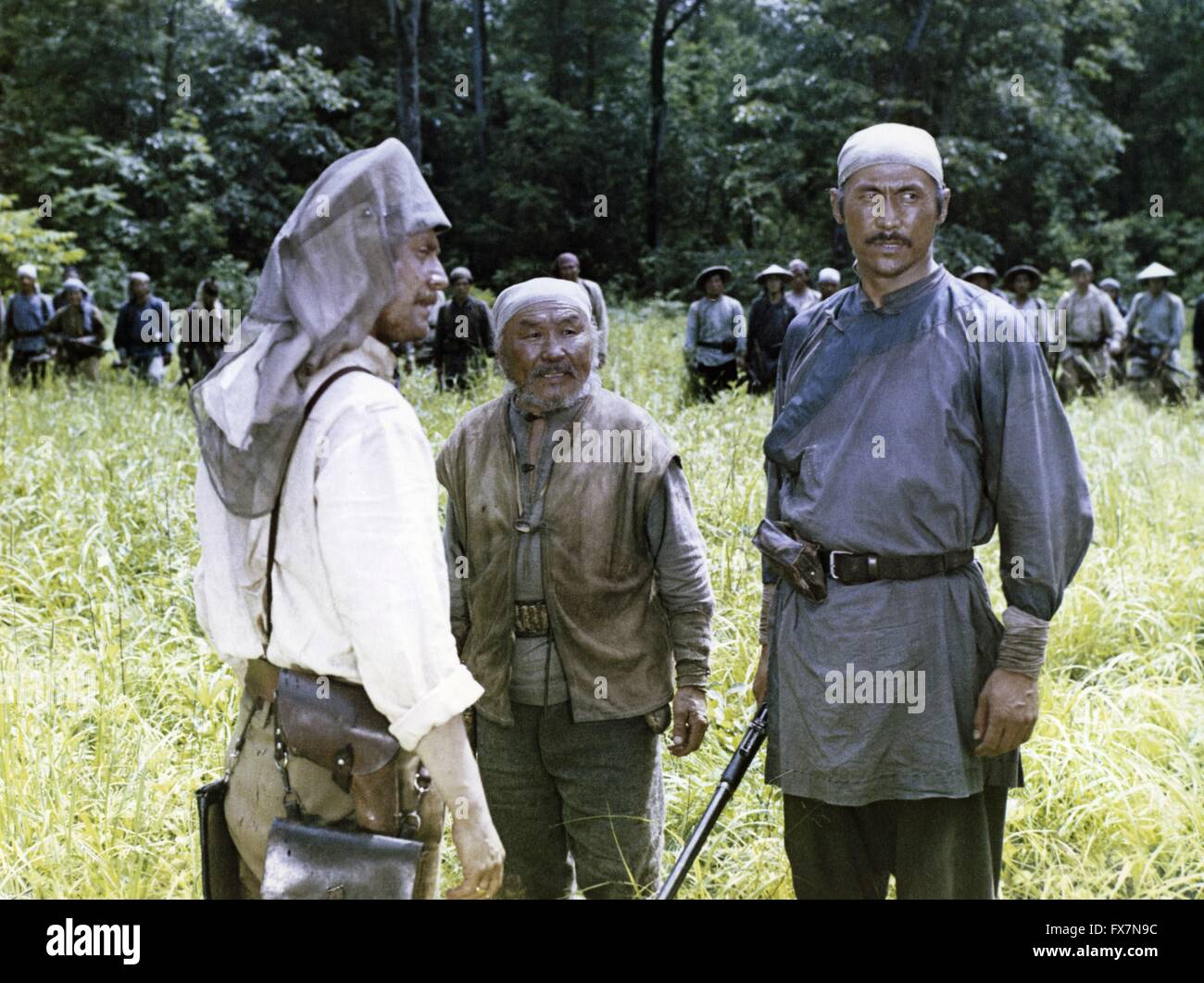 Dersu Uzala Anno : 1975 Unione Sovietica / Giappone Direttore : Akira Kurosawa Yuriy Solomin, Maksim Munzuk Foto Stock