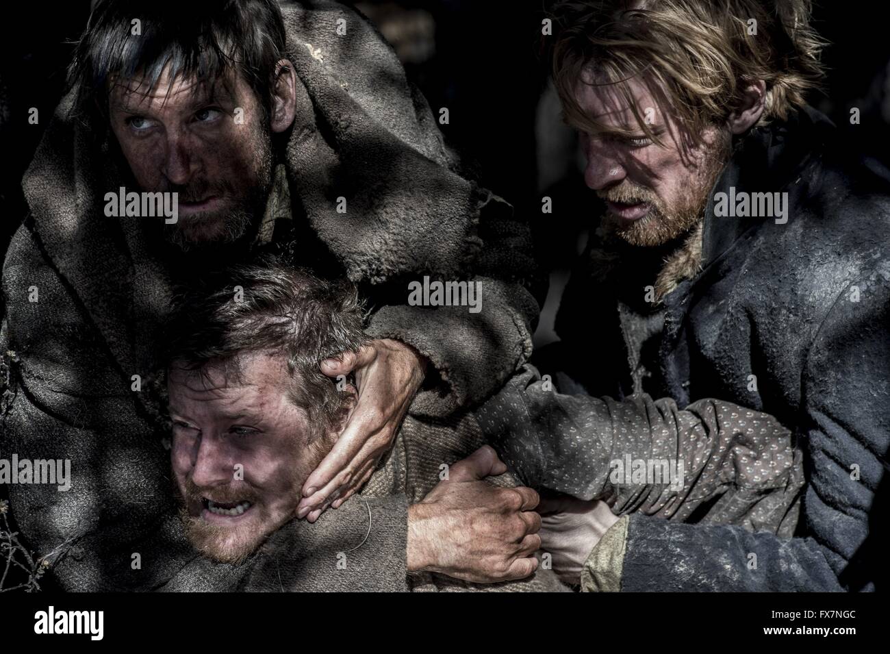 Il Revenant Anno : 2015 USA Direttore : Alejandro González Iñárritu Paul Anderson Domhnall Gleeson Foto Stock