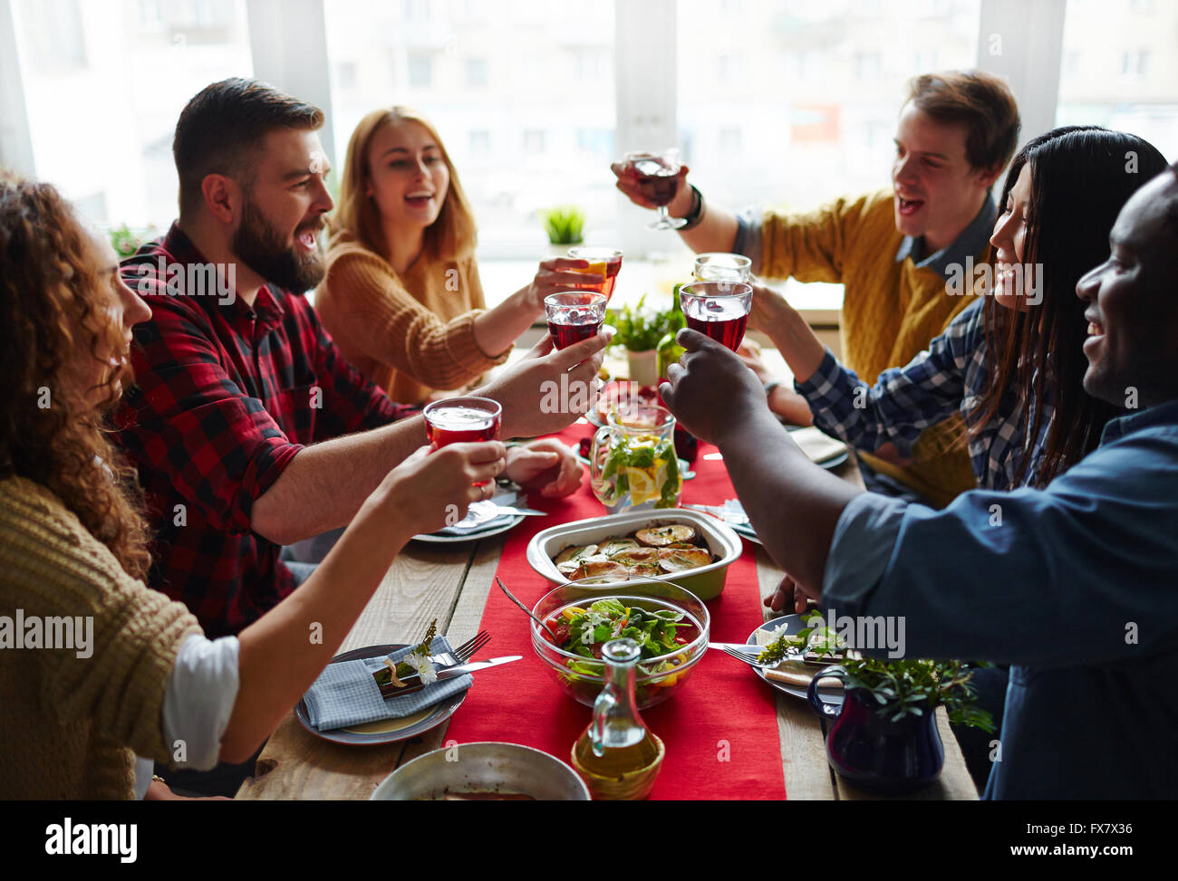 Tostatura Foto Stock