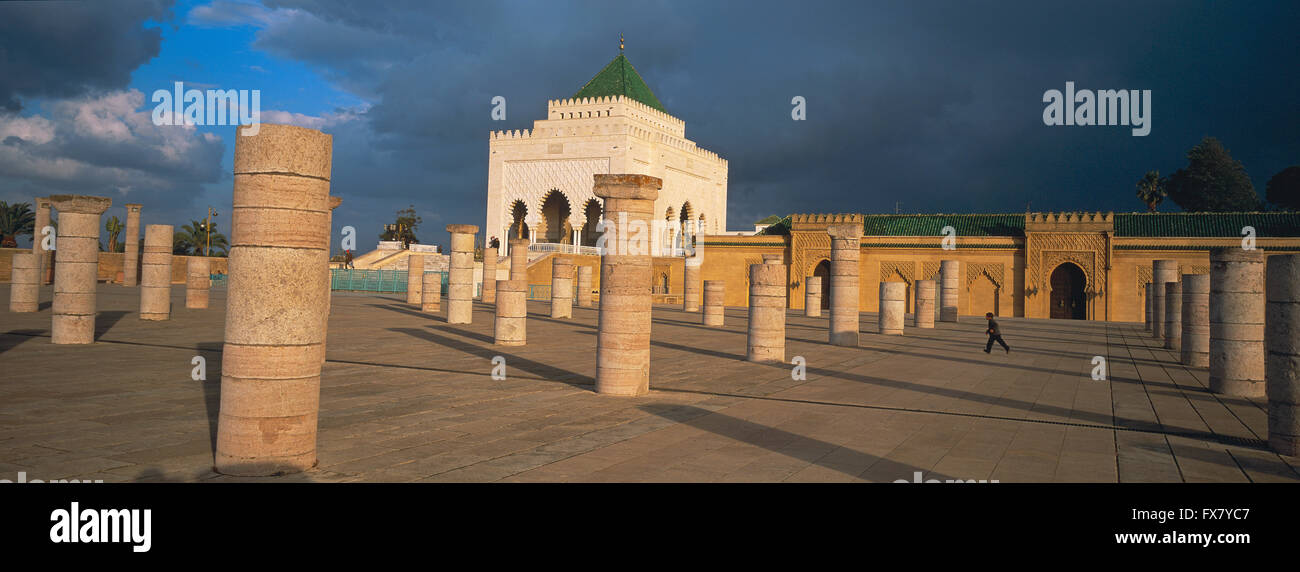 Il Marocco, Rabat, Mohammed V mosoleum Foto Stock