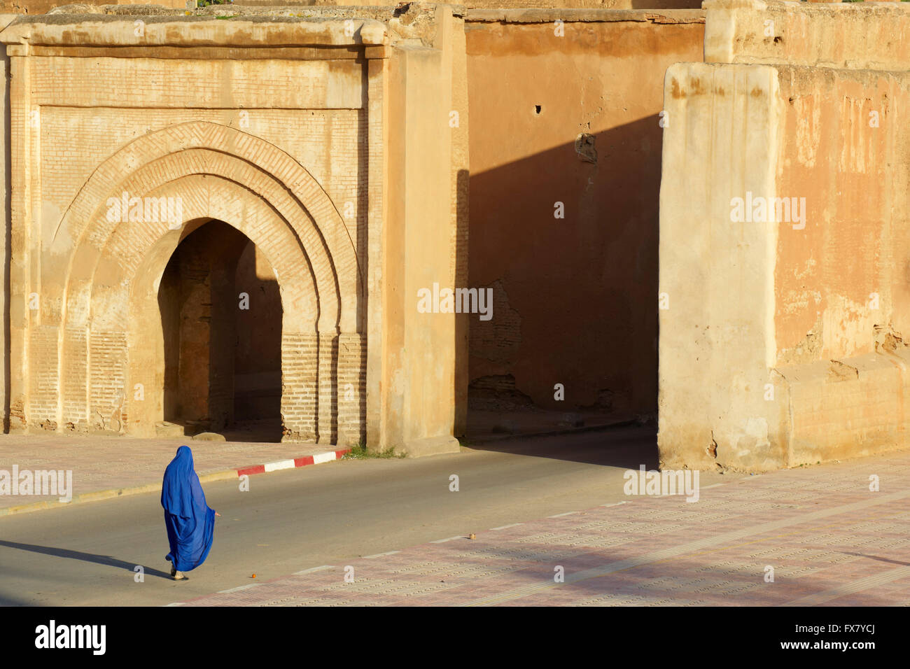 Il Marocco, Sous valley, Taroudant, parete della città Foto Stock