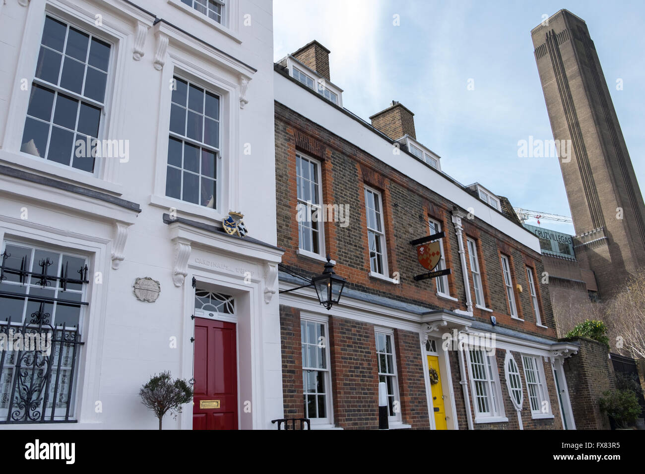 Il Cardinale's Wharf, Bankside London GB UK Foto Stock