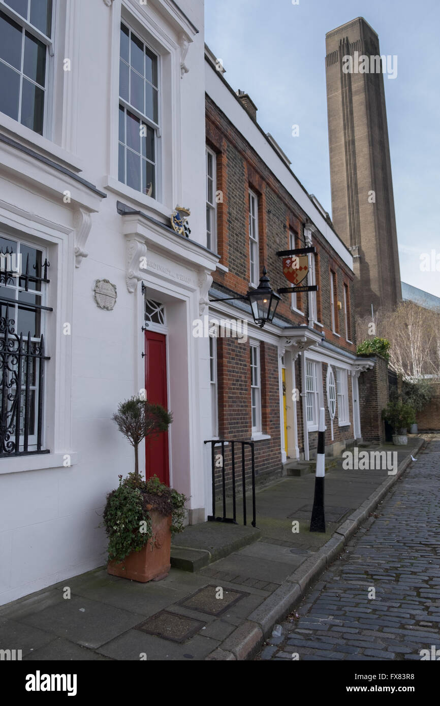 Il Cardinale's Wharf, Bankside London GB UK Foto Stock