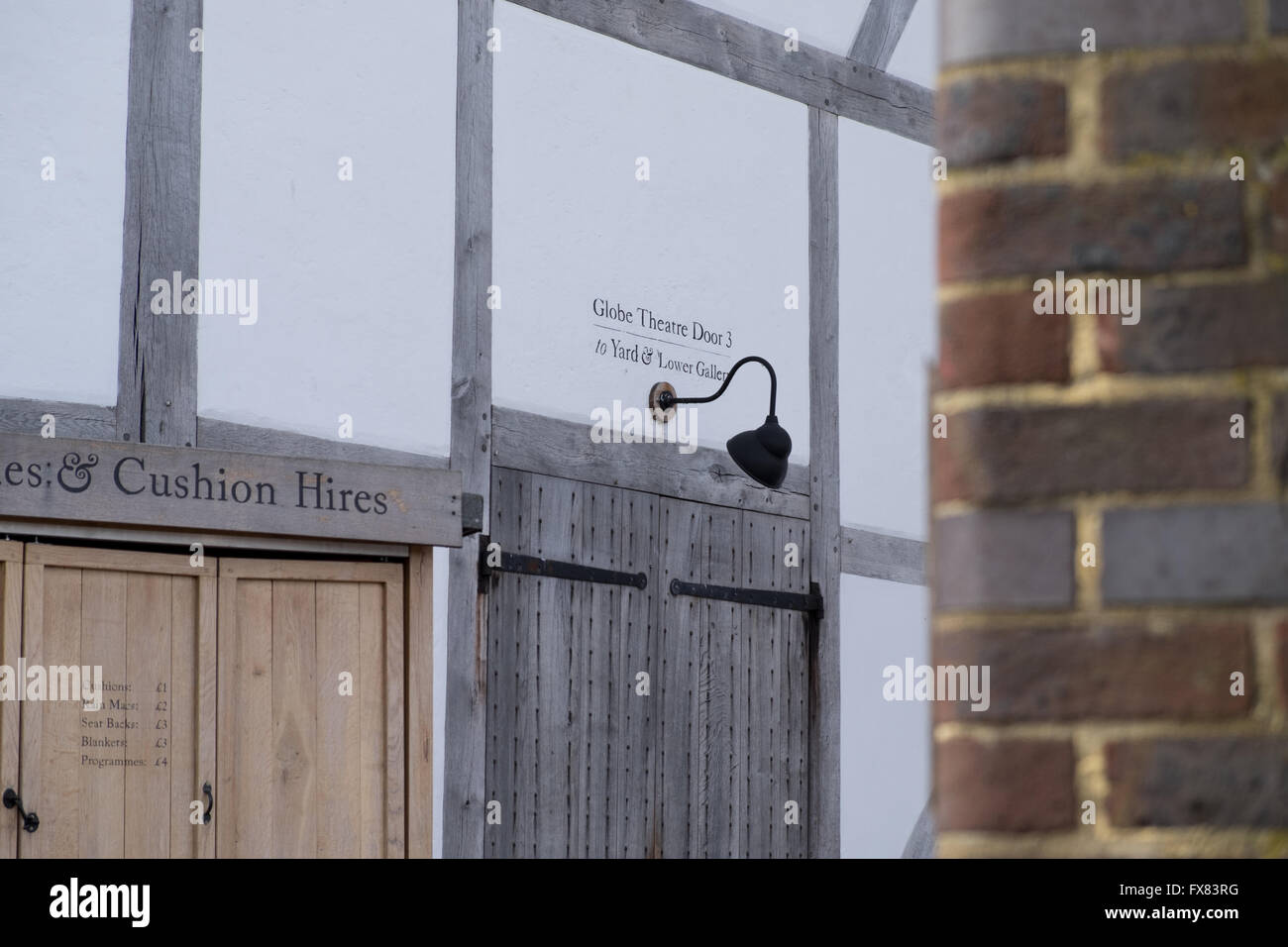 Il Globe Theatre di Shakespeare, London, Regno Unito Foto Stock