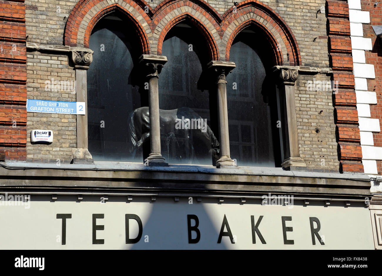 Ted Baker shop,Graton street,Dublino,l'Irlanda Foto Stock