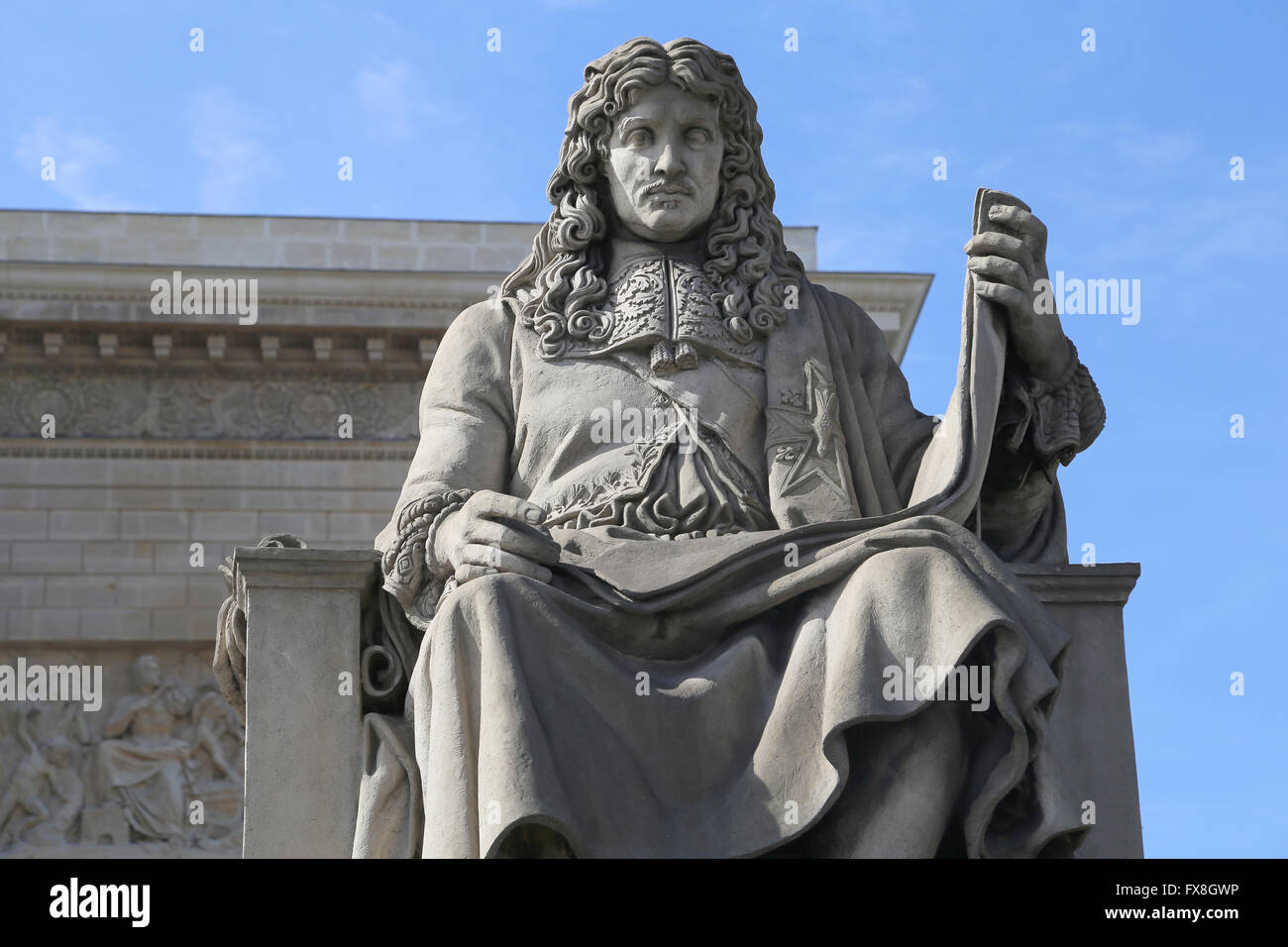 Jean-Baptiste Colbert (1619-1683). Uomo politico francese. Il ministro delle finanze 1665-1683 sotto la regola del re Louis XIV. Foto Stock