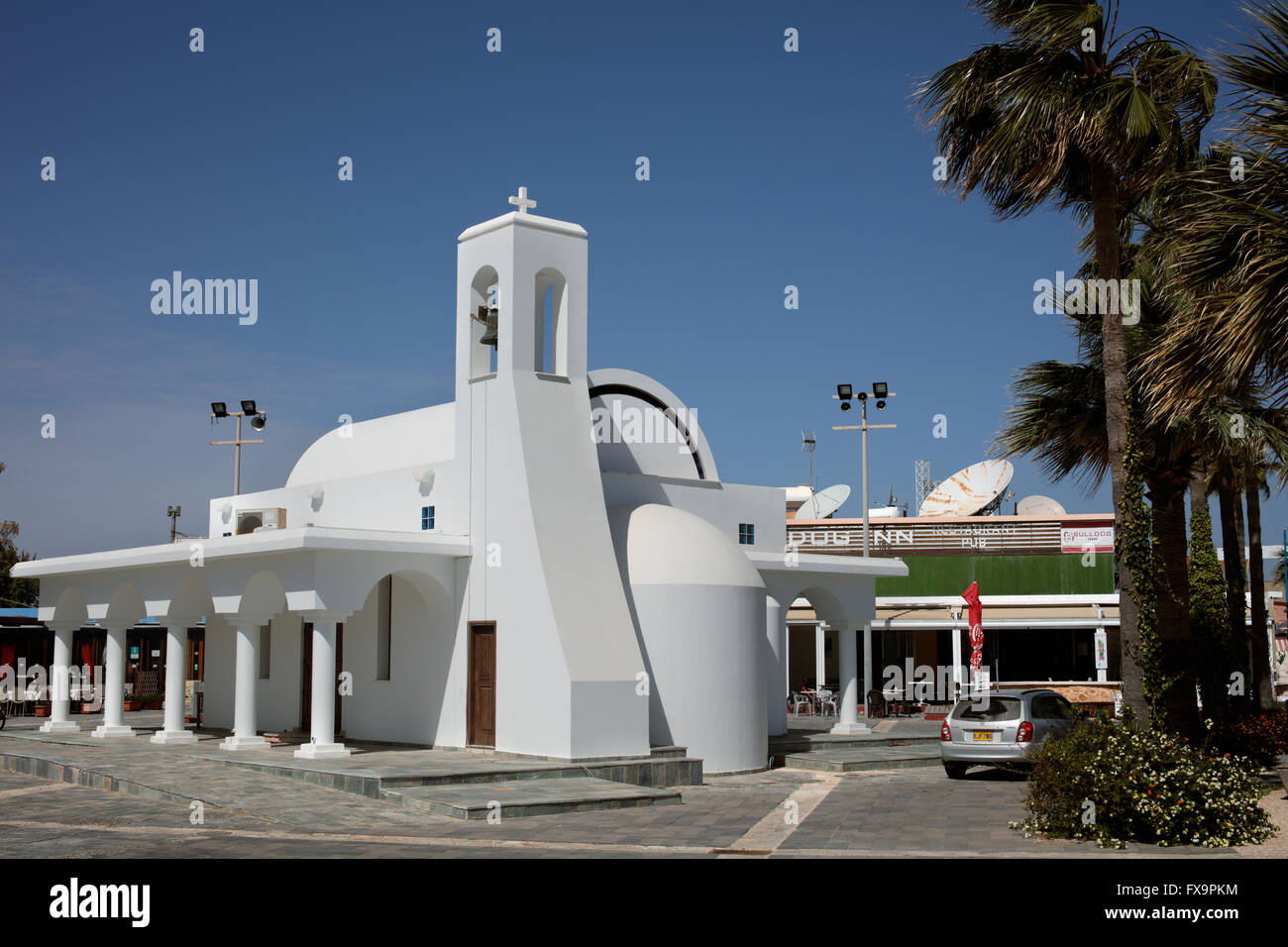 Agios Georgios Cappella in Ayia Napa, Cipro Foto Stock