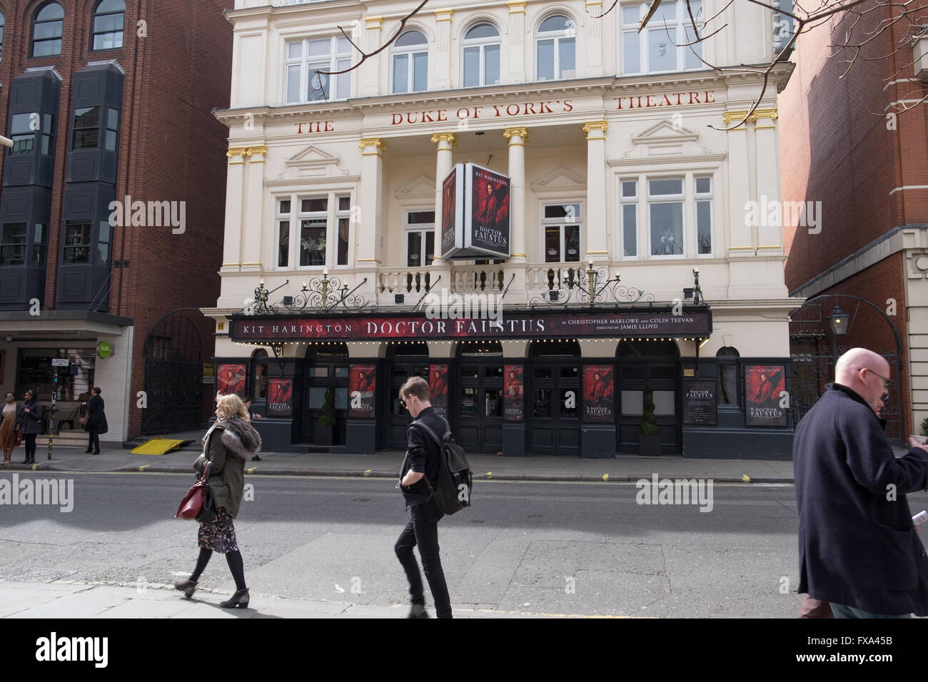 La facciata esterna del Duca di York Theatre, Londra Foto Stock