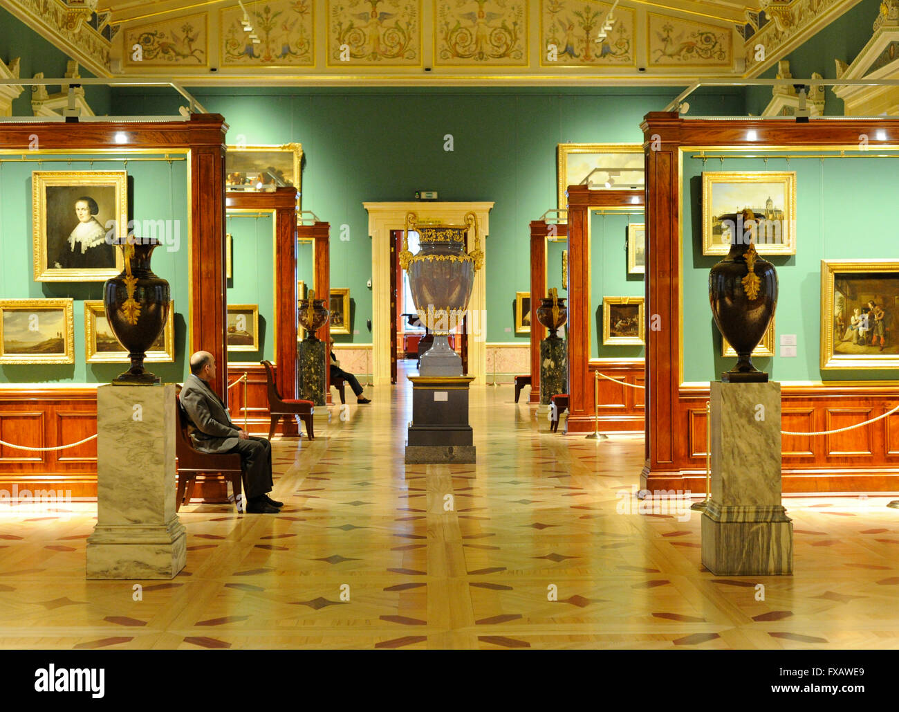 Lo stato Museo Hermitage. Camera dipinti di scuola fiamminga e olandese. San Pietroburgo. La Russia. Foto Stock