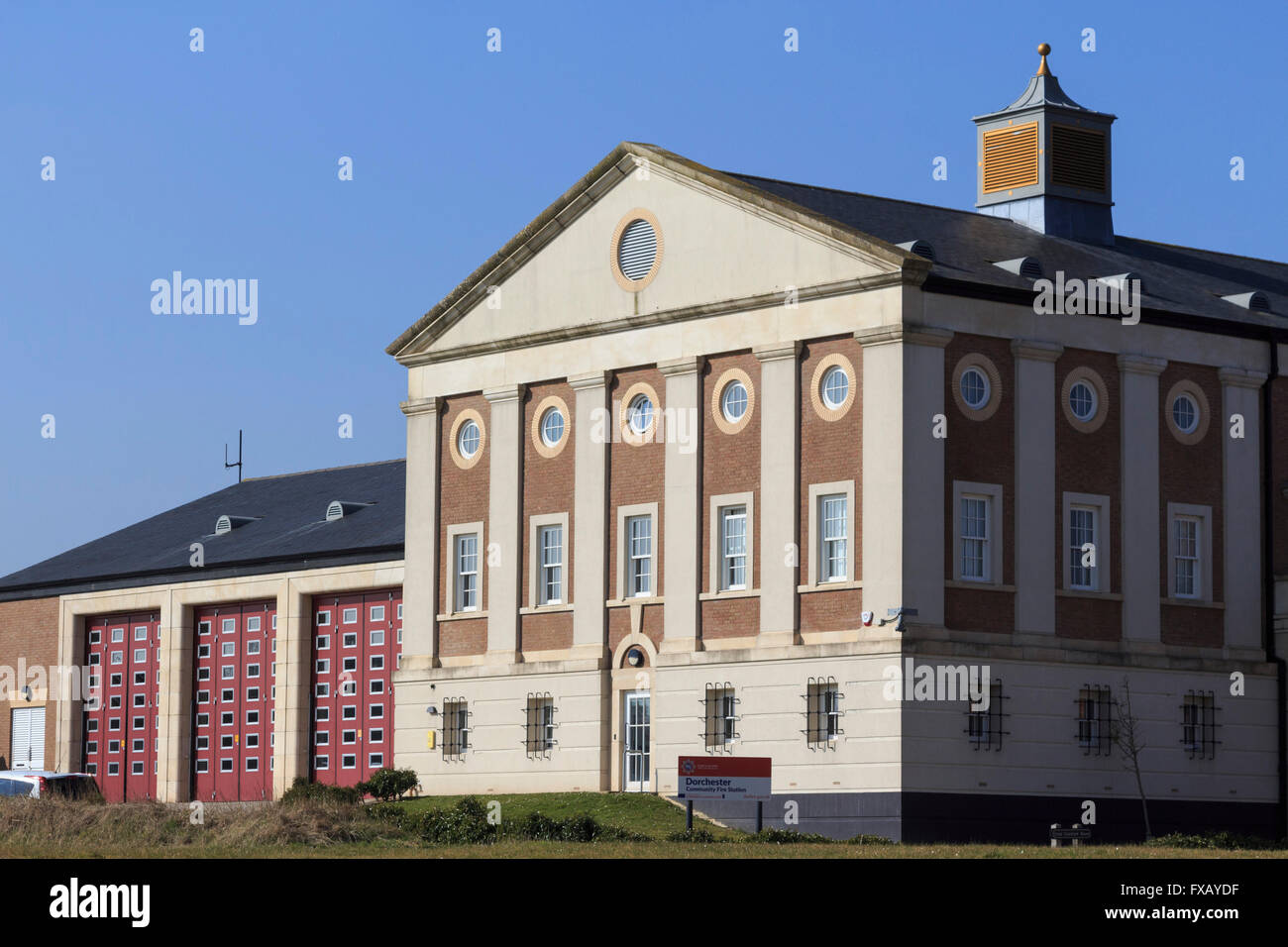 Poundbury nuova città vicino a Dorchester , dorset, England, Regno Unito Foto Stock