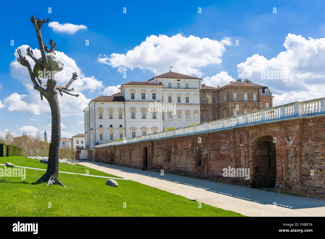La reggia di Venaria, una delle residenze della casa reale di Savoia, inclusa nel patrimonio dell' Unesco Foto Stock