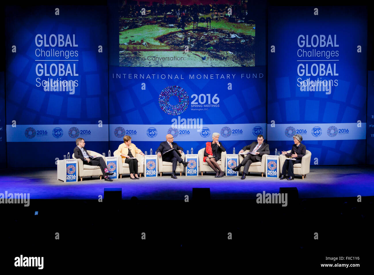 Washington DC, Stati Uniti d'America. Il 13 aprile 2016. Credito: B Christopher/Alamy Live News Foto Stock