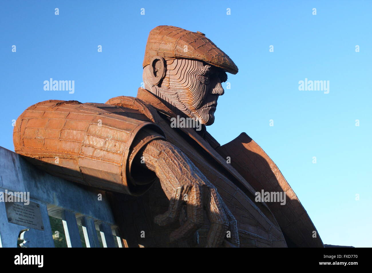 Freddie Gilroy nella contemplazione Foto Stock