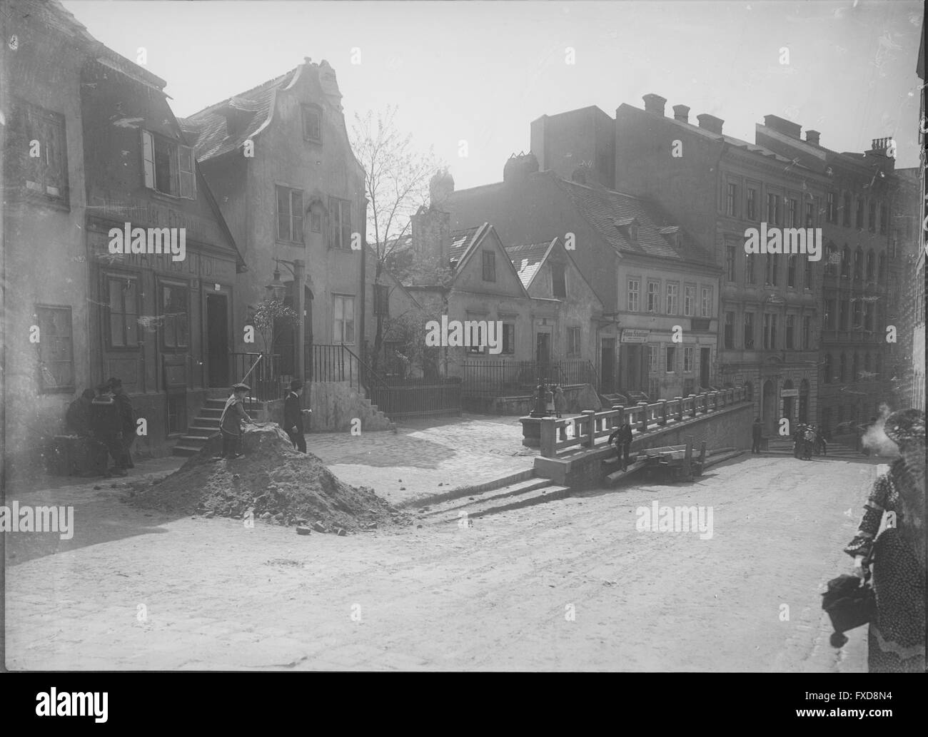 Wien 6, Kaunitzgasse 13/5 und 23ff Foto Stock