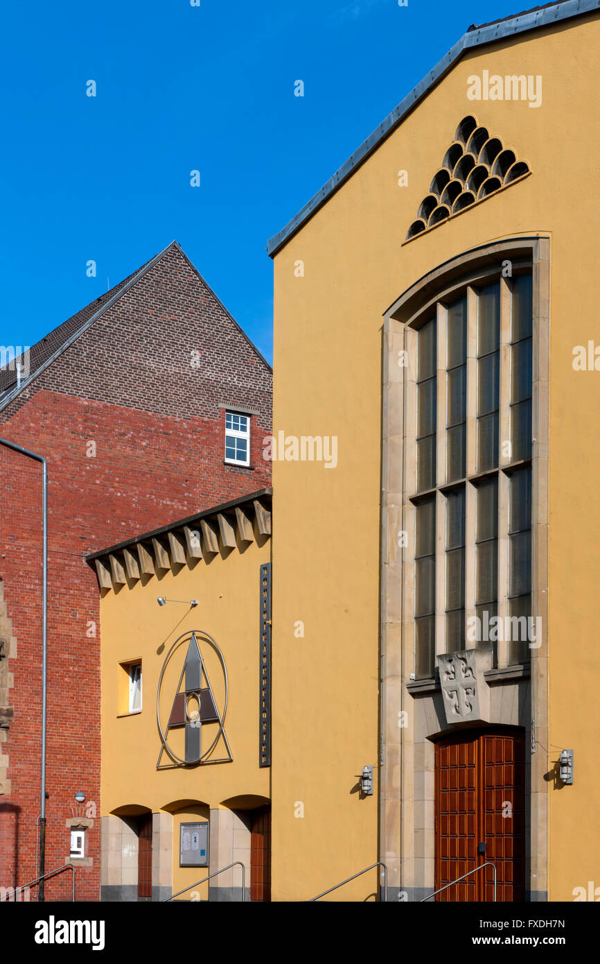 Köln, Neustadt-Süd, Lindenstrasse, Dominikanerkloster Heilig Kreuz Foto Stock