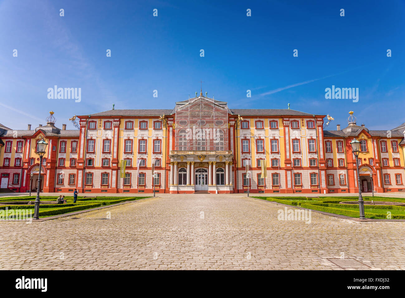Bruchsal, Castello, Architettura, storico,Germania Foto Stock